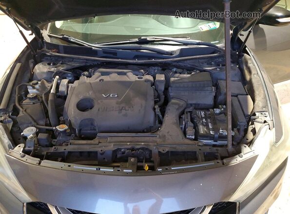 1N4AA6AP3HC451715 2017 NISSAN MAXIMA Black Սալոնի հետևի տեսք