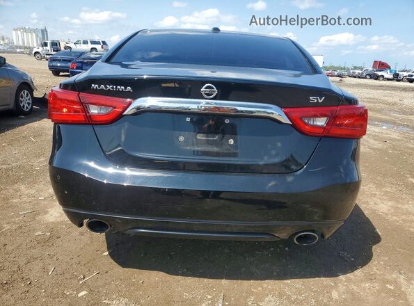 1N4AA6AP3JC362846 2018 NISSAN MAXIMA Black Հետևի տեսք