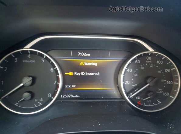 1N4AA6AP3JC362846 2018 NISSAN MAXIMA Black Սարքավորումների վահանակի տեսք