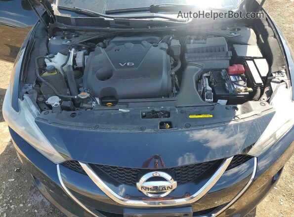 1N4AA6AP3JC362846 2018 NISSAN MAXIMA Black Սալոնի հետևի տեսք