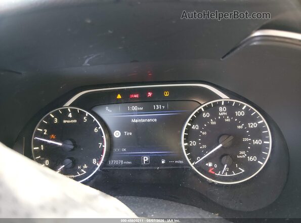 1N4AA6AP3JC364189 2018 NISSAN MAXIMA White Հետևի նստատեղերի տեսք