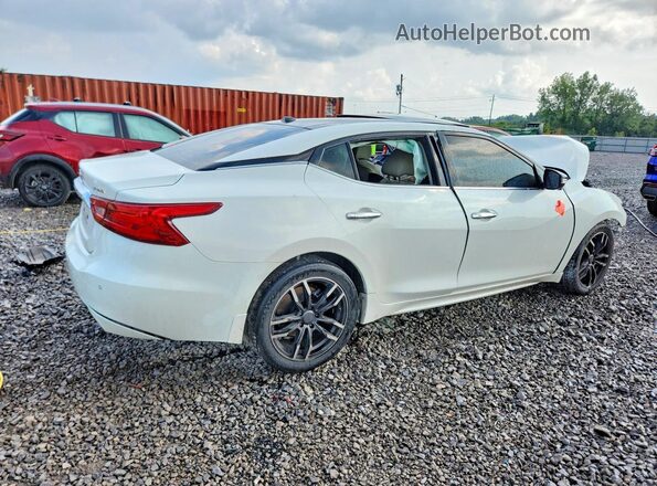 1N4AA6AP3JC364712 2018 NISSAN MAXIMA White Задня права чверть