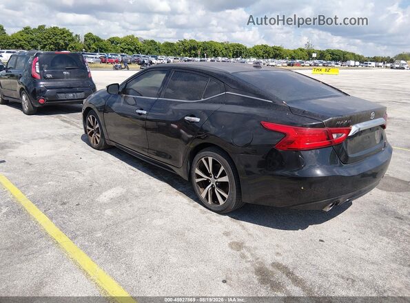 1N4AA6AP3JC367108 2018 NISSAN MAXIMA Black Задня ліва чверть