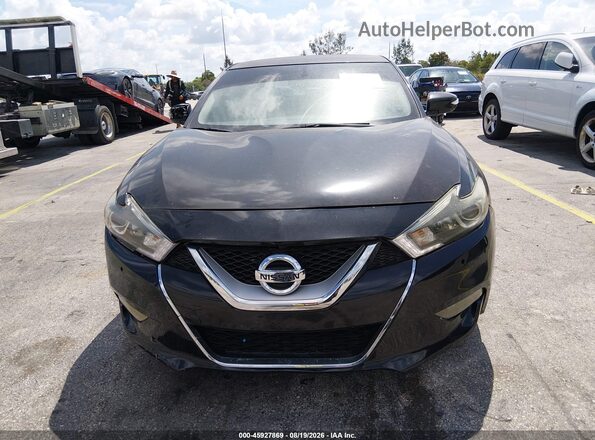 1N4AA6AP3JC367108 2018 NISSAN MAXIMA Black Вид спереду