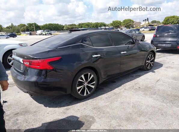 1N4AA6AP3JC367108 2018 NISSAN MAXIMA Black Задня права чверть