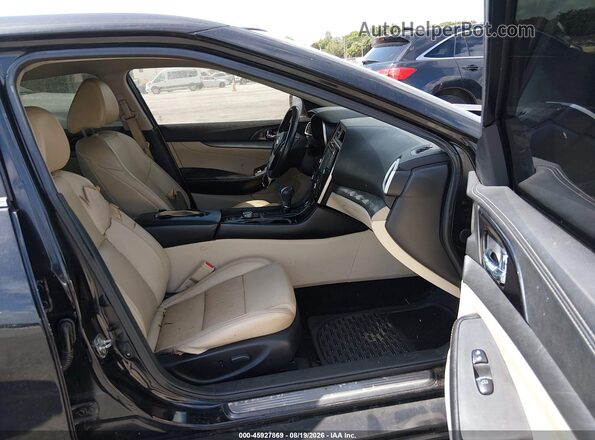 1N4AA6AP3JC367108 2018 NISSAN MAXIMA Black Вид салону спереду
