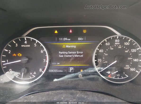 1N4AA6AP3JC367108 2018 NISSAN MAXIMA Black Вид задніх сидінь