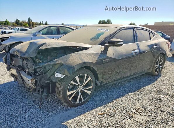 1N4AA6AP3JC389559 2018 NISSAN MAXIMA Black Հետևի ձախ