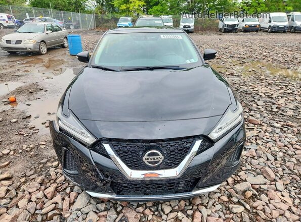 1N4AA6AP3KC653574 2019 NISSAN MAXIMA Black წინა ხედი