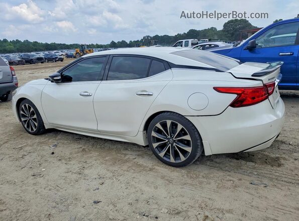 1N4AA6AP4GC380703 2016 NISSAN MAXIMA Белый Задняя левая четверть