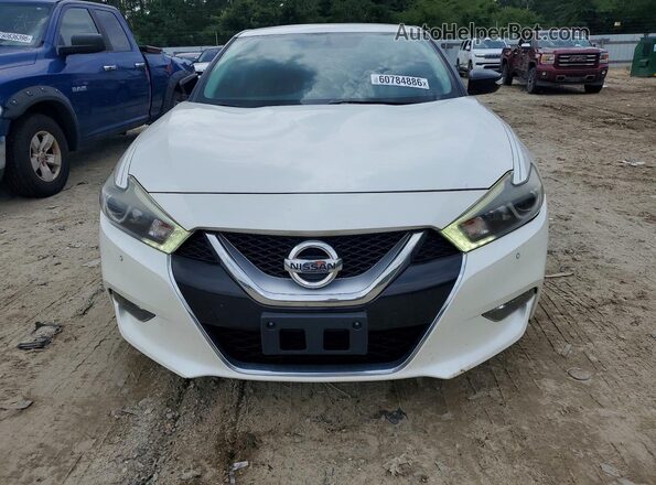 1N4AA6AP4GC380703 2016 NISSAN MAXIMA Белый Вид спереди