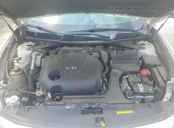 1N4AA6AP4GC380703 2016 NISSAN MAXIMA Белый Вид задней части салона