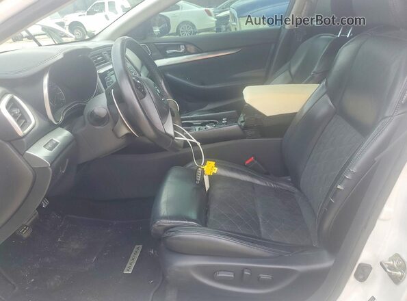 1N4AA6AP4GC380703 2016 NISSAN MAXIMA Белый Вид салона спереди