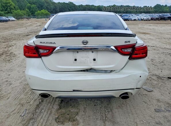 1N4AA6AP4GC380703 2016 NISSAN MAXIMA Белый Вид сзади