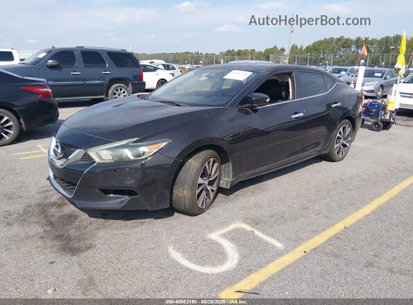 1N4AA6AP4GC400867 2016 NISSAN MAXIMA Black Front left