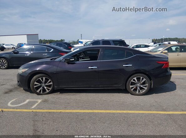 1N4AA6AP4GC400867 2016 NISSAN MAXIMA Black 360 interior view