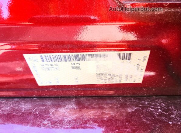 1N4AA6AP4GC404689 2016 NISSAN MAXIMA Красный Вид подкапотного пространства