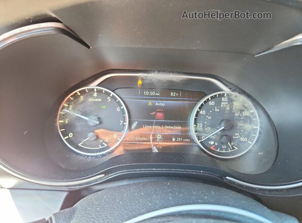1N4AA6AP4GC404689 2016 NISSAN MAXIMA Красный Вид щитка приборов
