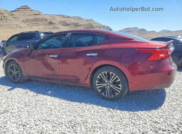 1N4AA6AP4GC417295 2016 NISSAN MAXIMA Burgundy Tył lewy