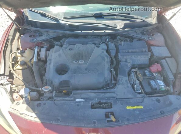 1N4AA6AP4GC417295 2016 NISSAN MAXIMA Burgundy Widok wnętrza z tyłu
