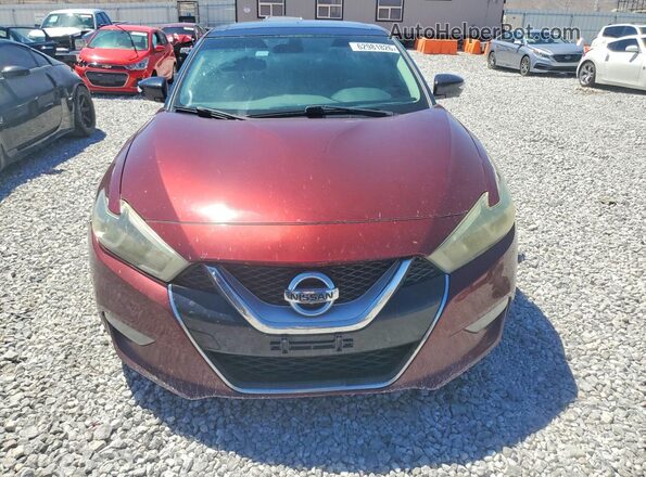1N4AA6AP4GC417295 2016 NISSAN MAXIMA Burgundy Widok z przodu