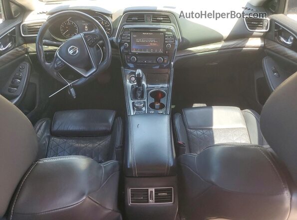 1N4AA6AP4GC417295 2016 NISSAN MAXIMA Burgundy Widok deski rozdzielczej
