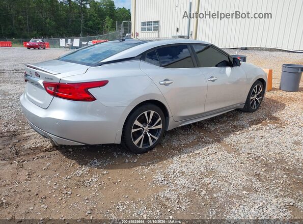 1N4AA6AP4GC439863 2016 NISSAN MAXIMA Серебряный Задняя правая четверть