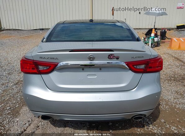 1N4AA6AP4GC439863 2016 NISSAN MAXIMA Серебряный 