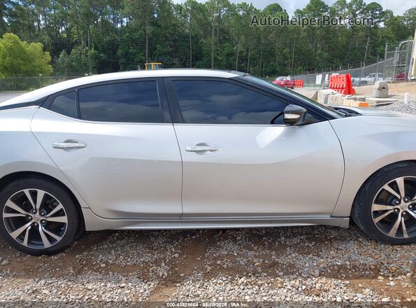 1N4AA6AP4GC439863 2016 NISSAN MAXIMA Серебряный Вид щитка приборов