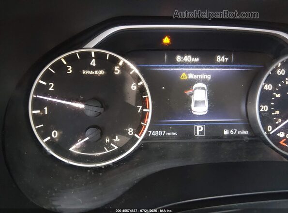1N4AA6AP4HC382548 2017 NISSAN MAXIMA Черный Вид задних сидений