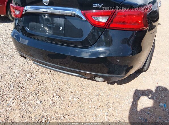 1N4AA6AP4HC382548 2017 NISSAN MAXIMA Черный Вид спереди