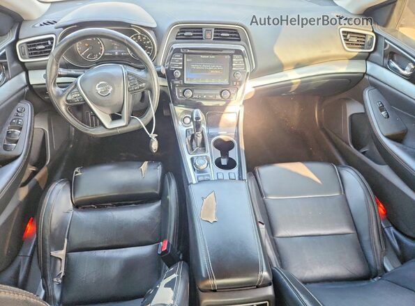 1N4AA6AP4HC390858 2017 NISSAN MAXIMA Black Առջևի վահանակի տեսք