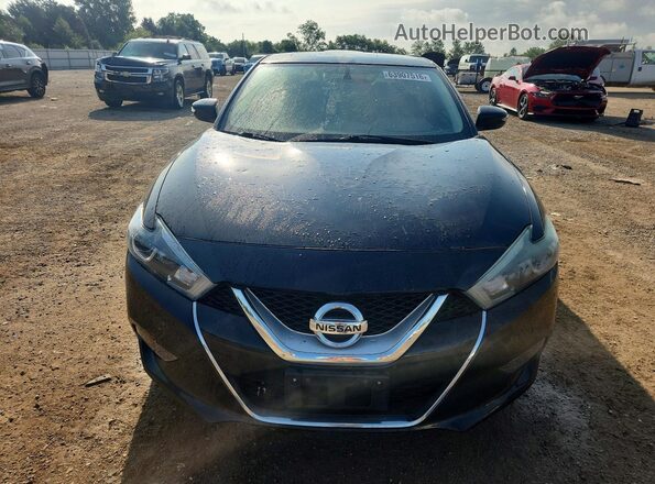 1N4AA6AP4HC390858 2017 NISSAN MAXIMA Black Դիմացի տեսք