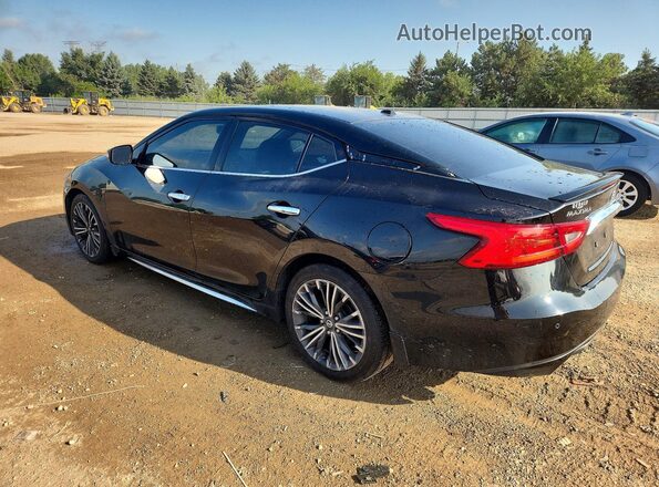 1N4AA6AP4HC390858 2017 NISSAN MAXIMA Black Հետևի ձախ