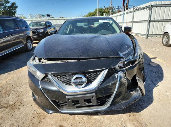 1N4AA6AP4HC391279 2017 NISSAN MAXIMA Black Front view