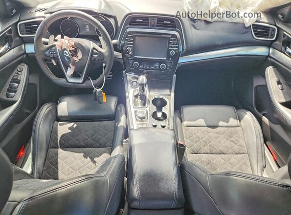 1N4AA6AP4HC397700 2017 NISSAN MAXIMA Silver Առջևի վահանակի տեսք