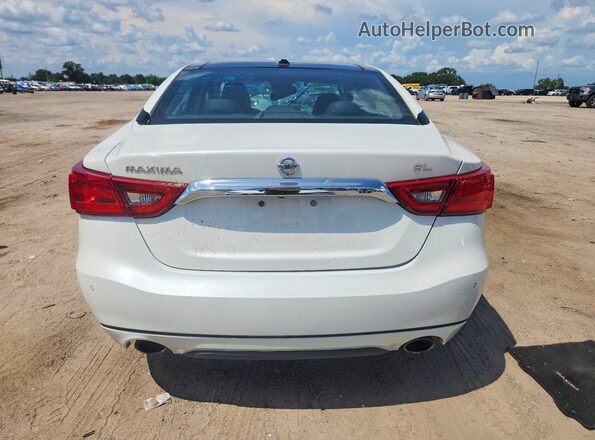 1N4AA6AP4HC413233 2017 NISSAN MAXIMA White Вид ззаду