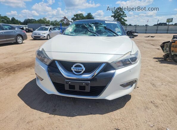 1N4AA6AP4HC413233 2017 NISSAN MAXIMA White Вид спереду