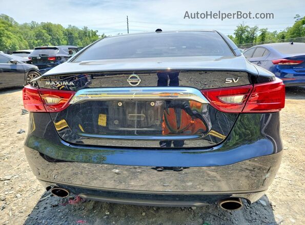 1N4AA6AP4HC414768 2017 NISSAN MAXIMA Black Widok z tyłu