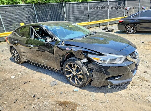 1N4AA6AP4HC414768 2017 NISSAN MAXIMA Black Przód prawy