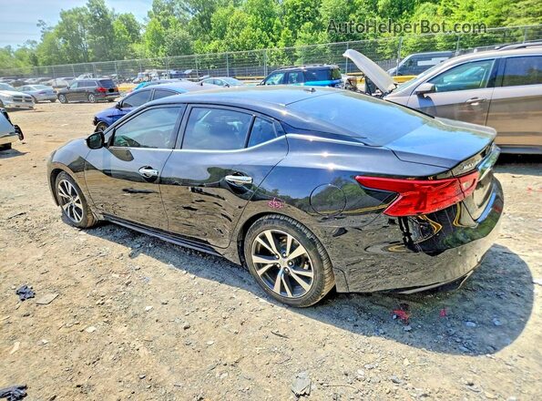 1N4AA6AP4HC414768 2017 NISSAN MAXIMA Black Tył lewy