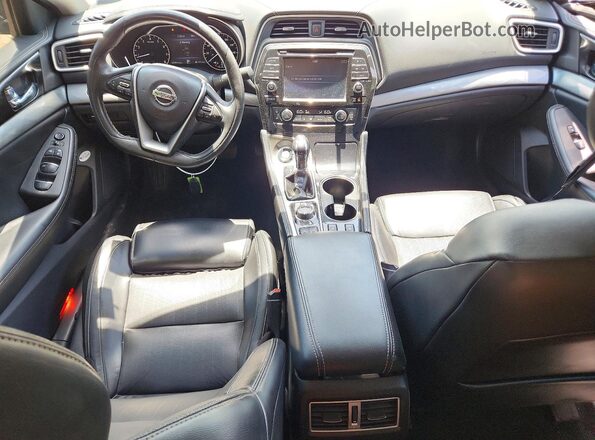 1N4AA6AP4HC414768 2017 NISSAN MAXIMA Black Widok deski rozdzielczej