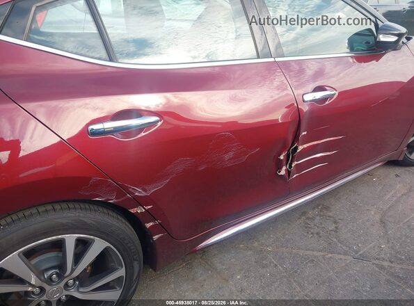 1N4AA6AP4HC429691 2017 NISSAN MAXIMA Burgundy Вид спереду