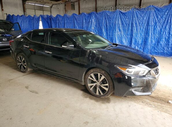 1N4AA6AP4HC446541 2017 NISSAN MAXIMA Black Передня права чверть