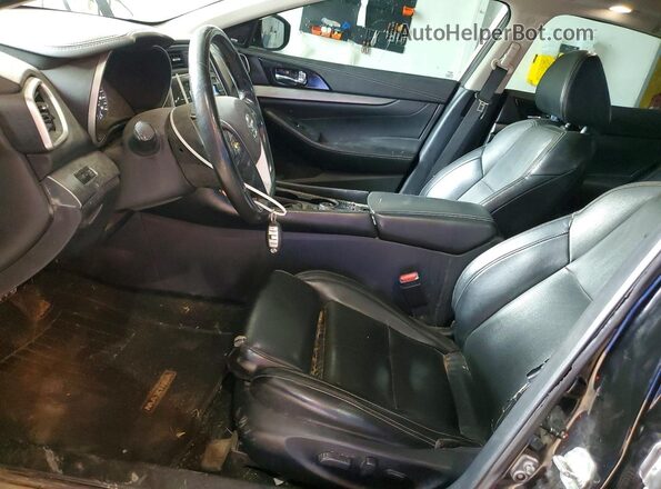 1N4AA6AP4HC446541 2017 NISSAN MAXIMA Black Вид салону спереду