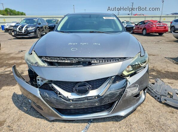 1N4AA6AP4HC447799 2017 NISSAN MAXIMA Silver წინა ხედი