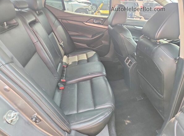 1N4AA6AP4HC447799 2017 NISSAN MAXIMA Silver უკანა სავარძლების ხედი