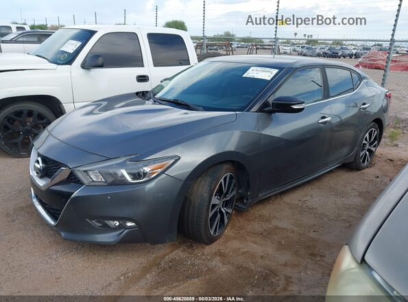 1N4AA6AP4HC457331 2017 NISSAN MAXIMA Gray Front left