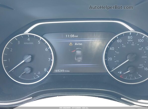 1N4AA6AP4HC457331 2017 NISSAN MAXIMA Gray Rear seats view