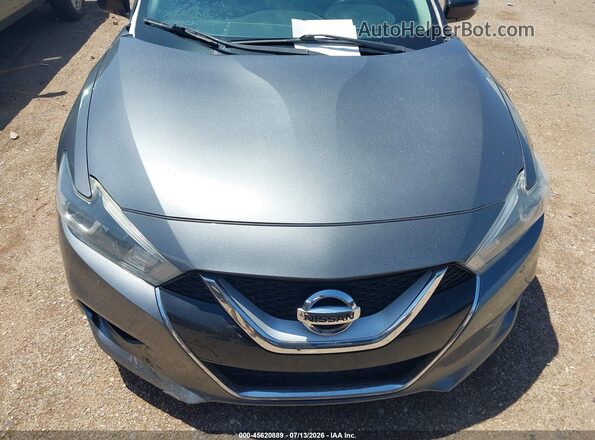 1N4AA6AP4HC457331 2017 NISSAN MAXIMA Gray Instrument cluster view